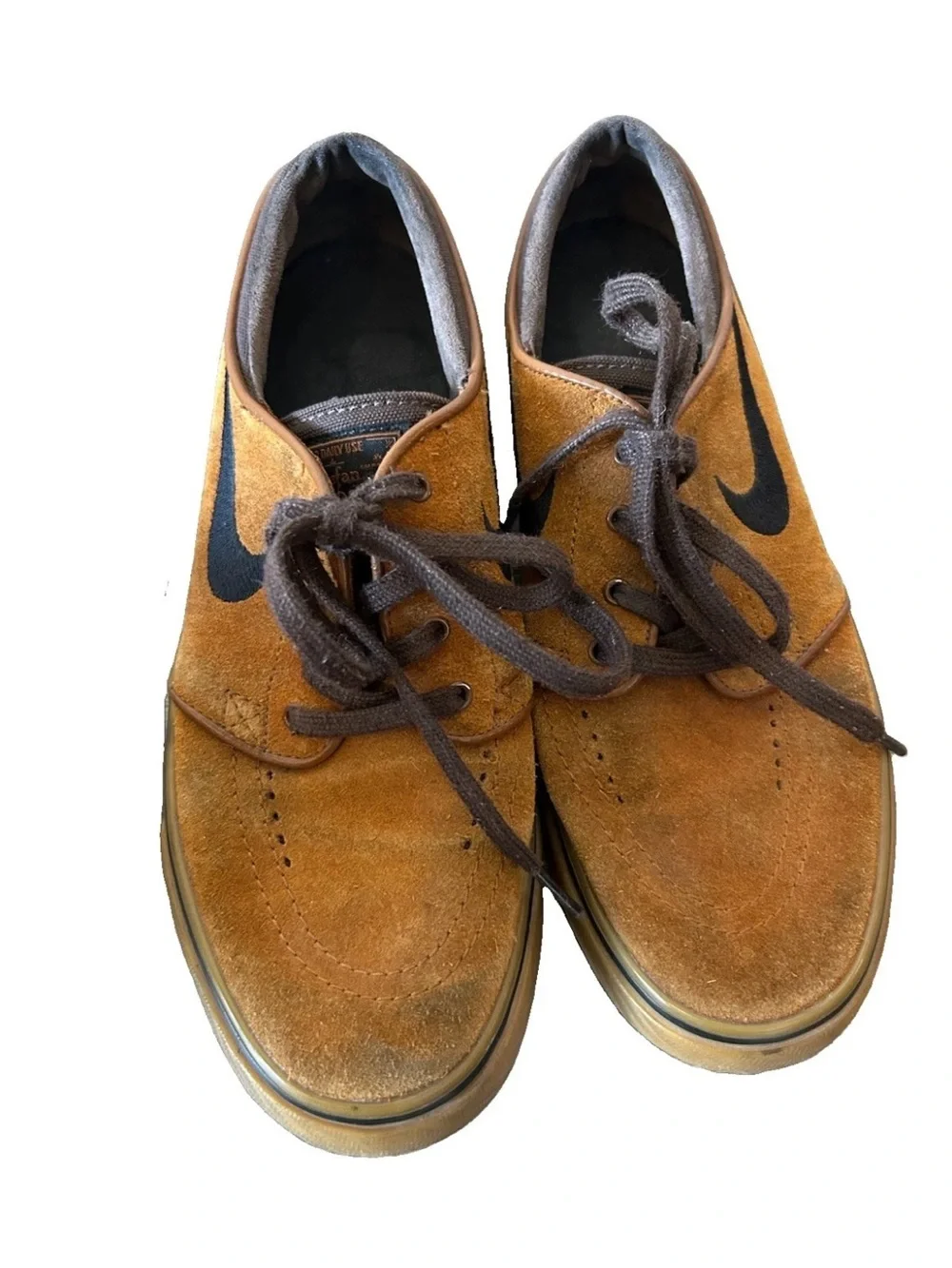 Nike SB Zoom Stefan Janoski Hazelnut Brown Suede Gum 333824-214 Men 6